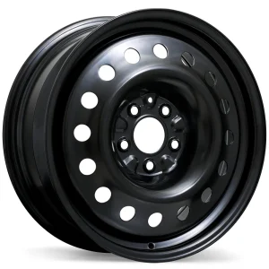 Fast Wheels – Steel / Acier – Black – 17″x7″ 45mm – All weather Wheels – ES75-1770-65BN+45C671